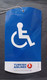 TURKISH AIRLINES DISABLED ASSISTANCE LABEL FOR SUITCASE - Baggage Labels & Tags