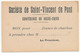 FRANCE - Société Saint Vincent De Paul - Conférence Du Sacré Coeur - Bon Pour ...francs De Charbon - Carton De Nécessité - Monetary / Of Necessity