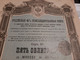 Gouv. Impérial De Russie - Rente Russe Consolidée 4 % - 5 Obligations Au Porteur - Oukase Impérial 11 Mai 1901. - Banque & Assurance