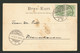 Postkarte Brev - Kort 1901 Briefmarke Paar 5 Ore  Von Kjobenhavn  Danmark Nach Bremerhaven Deutsches Reich - Covers & Documents