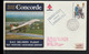 Concorde Cover: British Airways BAC Delivery Flight RAF Fairford - Heathrow Airport Concorde 204 Posted Fairford - Concorde