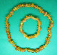 Small Baltic Amber Necklace And Bracelet For Girls / Child - Approx. For 10-12  Years Old - Ethniques