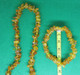 Small Baltic Amber Necklace And Bracelet For Girls / Child - Approx. For 10-12  Years Old - Ethnics