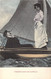 COUPLES - Promenade En Bateau  - Carte Postale Ancienne - Coppie