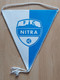 FC Nitra Slovakia Football Soccer Club Fussball Calcio Futbol Futebol PENNANT, SPORTS FLAG  SZ74/71 - Kleding, Souvenirs & Andere