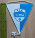 FC Nitra Slovakia Football Soccer Club Fussball Calcio Futbol Futebol PENNANT, SPORTS FLAG  SZ74/71 - Kleding, Souvenirs & Andere