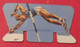 Plaquette Nesquik Jeux Olympiques. Podium Olympique.Maurice Houvion. Perche.  France. Tokyo 1964 - Targhe In Lamiera (a Partire Dal 1961)