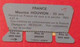 Plaquette Nesquik Jeux Olympiques. Podium Olympique.Maurice Houvion. Perche.  France. Tokyo 1964 - Placas En Aluminio (desde 1961)