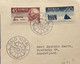 NORWAY 1961, FDC PRIVATE COVER, ILLUSTRATE FLAG, AMUNDSEN'S ARRIVAL AT SOUTH POLE, PARTY & TENT, 2 STAMP, OSLO CITY CANC - Cartas & Documentos