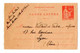 TB 4038 - 1925 - Entier Postal - Mr PAILLARD à SAINT BRIAC X VITRY LE FRANCOIS Pour Mrs VILLARD & FABRE Orfèvres à LYON - Letter Cards