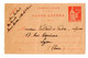 TB 4038 - 1925 - Entier Postal - Mr PAILLARD à SAINT BRIAC X VITRY LE FRANCOIS Pour Mrs VILLARD & FABRE Orfèvres à LYON - Kartenbriefe