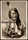 ÄLTERE POSTKARTE INDIANER TWO STRIKE NOMKAHPA BRULÉ SIOUX WAR CHIEF 1832-1915 INDIAN INDIO Postcard Cpa Ansichtskarte AK - America