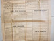 Affiche 1917 CIRCULATION Dans La ZONE DES ARMEES - Ligne De Démarcation - Zones Réservées - Général R.NIVELLE - Documentos