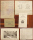 ● Lot 4 Documents Compagnie Générale électrique De Nancy Lettre 1906 + Catalogue Prix Matériel / Dynamos Moteurs - Andere Plannen