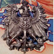 REGNO DI PRUSSIA STEMMA POZNAN FREGIO MILITARE COMPLETO 1910 LIPSIA GERMANIA - Royaux/De Noblesse