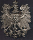 REGNO DI PRUSSIA STEMMA POZNAN FREGIO MILITARE COMPLETO 1910 LIPSIA GERMANIA - Adel