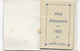 PETIT ALMANACH 1953 4cm X 5,5cm Pub Papeterie Comtoise BESANCON Et MONTBELIARD 5 Scans - Kleinformat : 1941-60