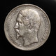 France, Louis-Napoleon Bonaparte, 5 Francs, 1852 - A, Paris, Argent (Silver), TTB (EF), KM#773.1, G.726, F.329/1 - 5 Francs