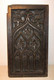 ANTIGUO PANEL FRONTAL DE ARCÓN DE MADERA TALLADA. GÓTICO S.XV - Arte Religiosa