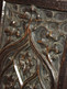 Delcampe - ANTIGUO PANEL FRONTAL DE ARCÓN DE MADERA TALLADA. GÓTICO S.XV - Arte Religiosa