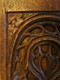 Delcampe - ANTIGUO PANEL FRONTAL DE ARCÓN DE MADERA TALLADA. GÓTICO S.XV - Arte Religiosa