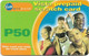 Botswana - Vista - Vista Prepaid Scratch Card Green, Exp.12.2005, GSM Refill 50P, Used - Botsuana