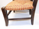 Delcampe - *ANCIENNE CHAISE D'ENFANT BOIS & PAILLE 2 COULEURS Collection Déco Poupée   E - Stoelen