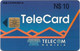 Namibia - Telecom Namibia - Sunset - Sunset At The Coast 2 (Blue Front), Solaic, 10$, Used - Namibia