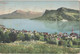 Suisse - Hergiswil Mit Rigi Und Bürgenstock - Military Censorship Bucuresti - Hergiswil