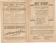 CYCLISME : VEL ' D ' HIV ' : DIMANCHE 13 FEVRIER 1944 : LE PROGRAMME , FRANCE /BELGIQUE  ....... - Programmes