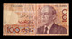 Marruecos Morocco 100 Dirhams 1987 Pick 65c Bc/+ F/+ - Marocco