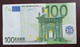 100 Euro 2002 E001 U France Duisenberg Circulated - 100 Euro