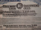 1922 - Chine - China - Chinese - Railway 8% Equipment - Government Chinese Republic- Emprunt - Bon Du Trésor De 20 £. - Asie