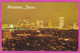 289092 / United States - Houston Texas - Nacht Night Spectacular View Of Houston Skyline At Evening Texas' Largest City - Houston