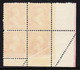 USA — SCOTT 250 — 2¢ WASHINGTON, TYPE I — MNH — FREAK PERF EFO — SEE DESCRIPTION - Abarten & Kuriositäten