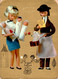 Peynet Signe Du Zodiaque Cancer N°96 Poupée Doll Bambola 玩具娃娃 Muñeca 人形 Fleur Flower Fiore 花 Robe Dress En B.Etat - Peynet