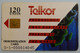 ZAMBIA - Test Card - Telkor - S1 Control - 120 Units - R - Zambie