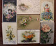 Lot 34 Ak CPA 1900's Fleurs Carte Voyagée Elsass Alsace - Otros & Sin Clasificación