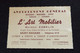 44    SAINT-NAZAIRE -  FACTURES + CARTE VISITE MAGASIN L'ART MOBILIER MAISON ESBELIN - 1960 - 1950 - ...