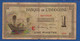 FRENCH INDOCHINA - P. 76bE –  1 Piastre ND (1945) AF, S/n V987 628 - Indochine