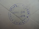 ENVELOPPE LETTRE BULGARIE VARNA Vice Consulat De France Timbre Taxe Oblitération 1902 - Lettres & Documents