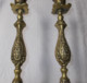 Paar Bronze Kerzenhalter. - Candeleros, Candelabros Y Palmatorias