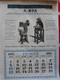 (60) CHAMBLY Calendrier D'époque 1925 (27 X 37,5) Usine Constructions Mécaniques O. BOA Machine Pour Cordonnier 12 Pages - Grand Format : 1921-40