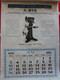 Delcampe - (60) CHAMBLY Calendrier D'époque 1925 (27 X 37,5) Usine Constructions Mécaniques O. BOA Machine Pour Cordonnier 12 Pages - Big : 1921-40