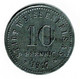 ALLEMAGNE / NOTGELD / MAGISTRAT DER STADT WEISSENFELDS / 10 PF./ 1917 / ZINC / 21.7  Mm / ETAT TTB / 589.1A - Other & Unclassified