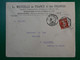 BP 11 FRANCE   BELLE LETTRE FRANCE COLONIES 1909+SEMEUSE PERFORéE + + AFFR. PLAISANT++ - Lettres & Documents