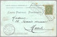 LUXEMBOURG - 1899 GRUSS AUS ULFLINGEN - RPO Ulflingen-Luxemburg Cancel - Used To MERSCH - Undivided Back - 1895 Adolfo Di Profilo