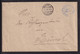 DDDD 631 - BAHNHOF BRUSSEL WEST Briefstempel Sur Enveloppe En Franchise BRUSSEL 2 Nordbhf 1917 - Armée Allemande