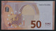 50 EURO P005E3  Netherlands DRAGHI Serie PB Perfect UNC - 50 Euro