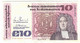 Ireland 10 Pounds 1990 VF - Ierland